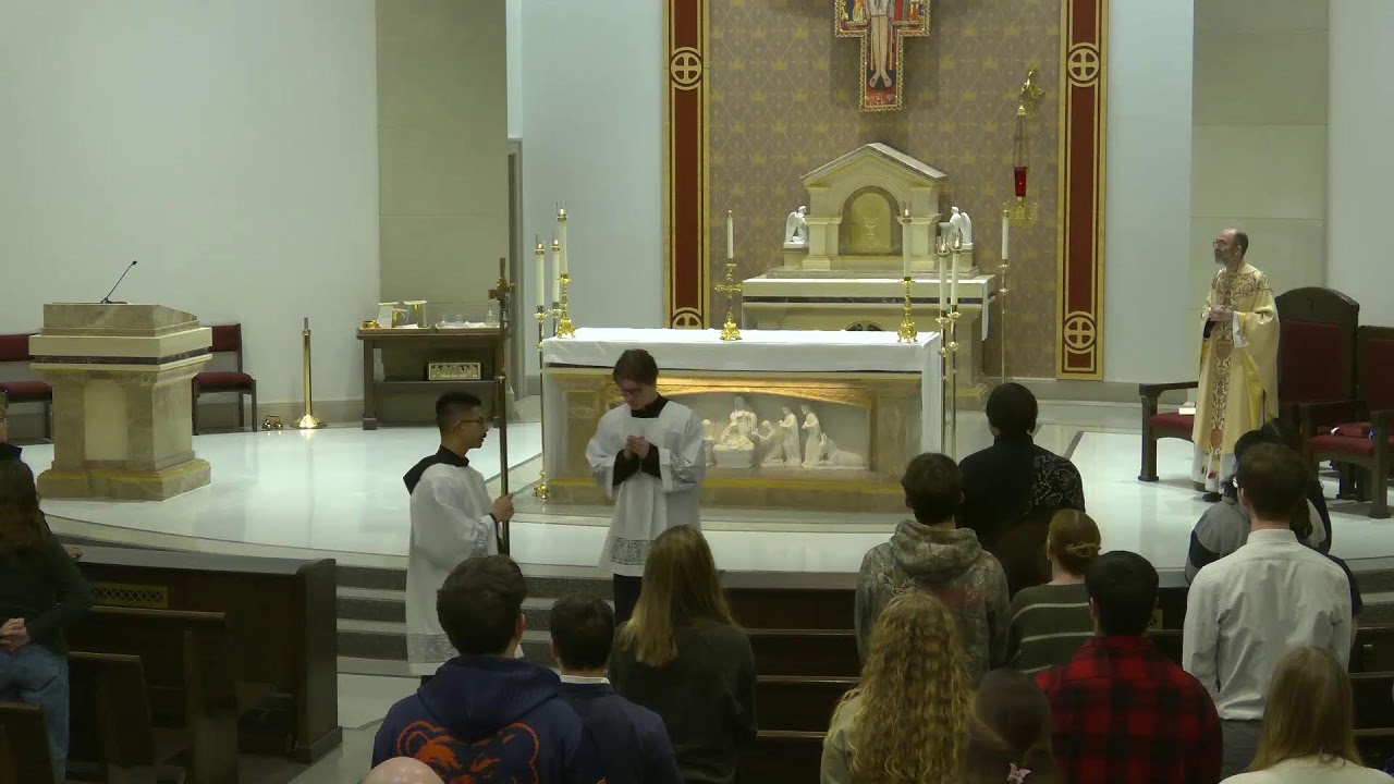 Holy Mass at Franciscan University