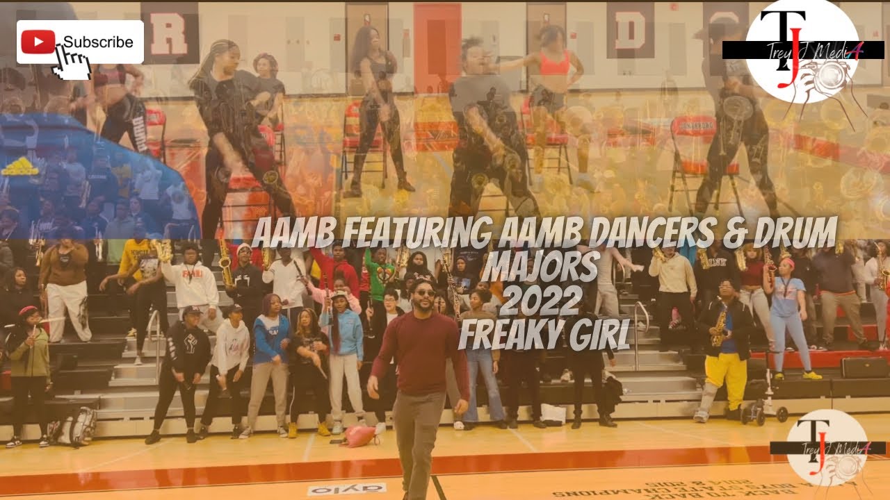 AAMB Ft. AAMB DANCERS  & DRUM MAJORS 2022- Freaky Girl Practice Clip