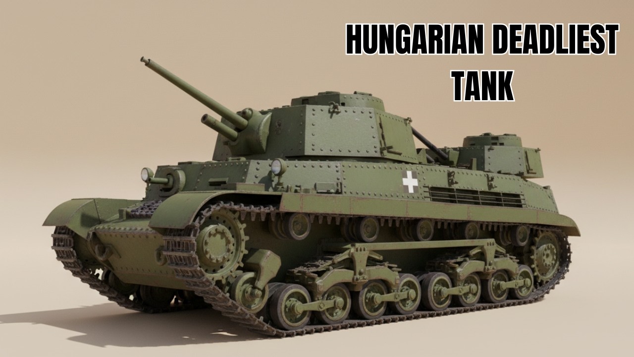 Every Hungarian Deadliest Tanks Used in WWII (Deadlier Than Expected)