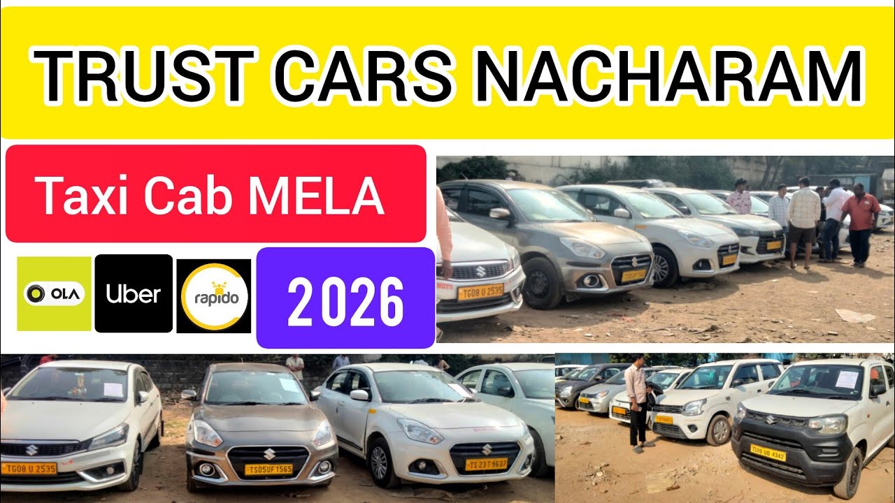TRUST CARS NACHARAM Every Tuesday Taxi Cab MELA 2026  @trustcars123  Trust Cars Hyderabad Telangana 