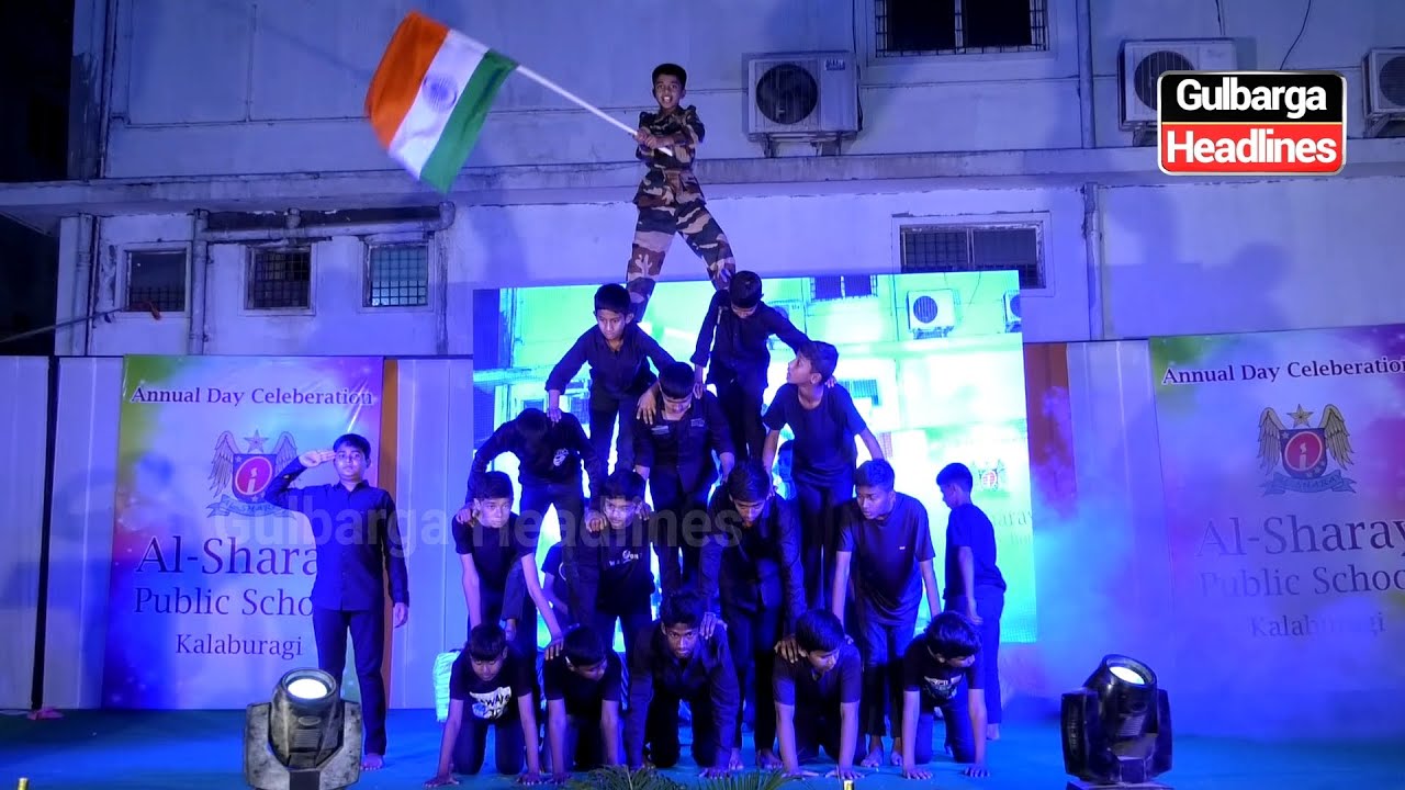 Annual Day Program Celebrated By Al Sharay Public School (English Medium) Gulbarga