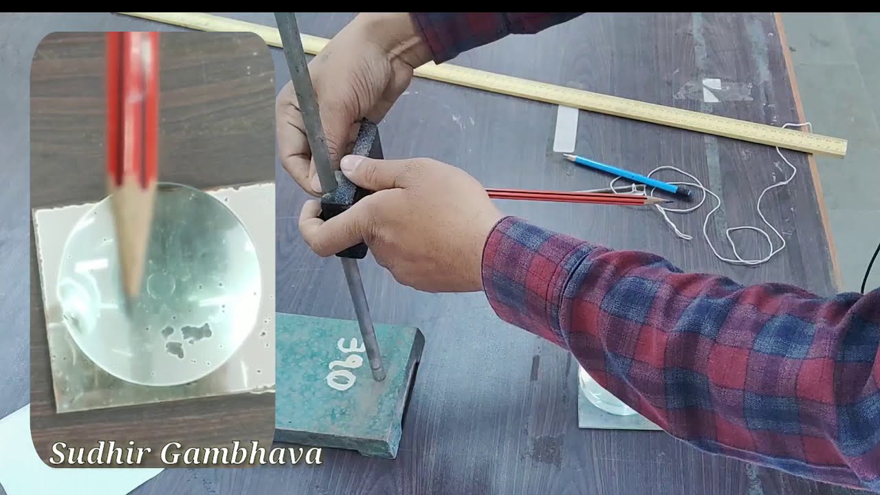 E - 13 (ii) Refractive index of Liquid By Convex Lens || પ્રવાહીનો વક્રીભવનાંક