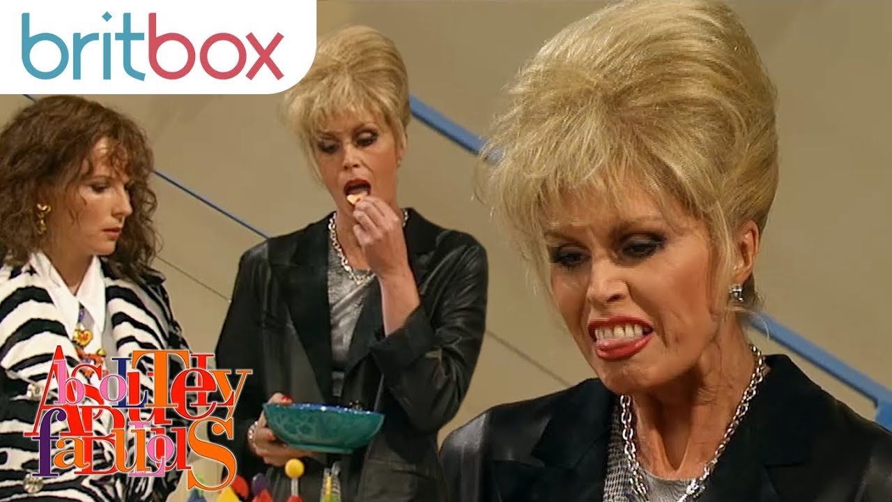 Patsy Stone Shocks Everyone By Eating a Potato Chip | Absolutely Fabulous
