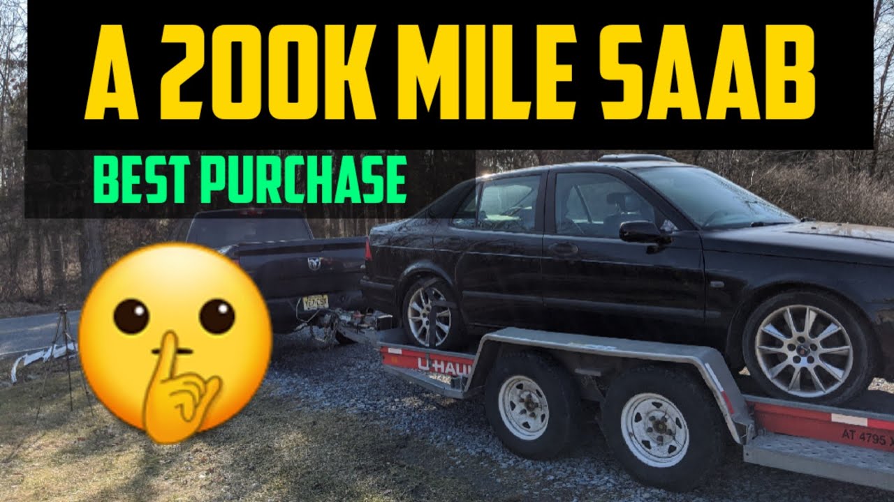 Here is Why Buying a Saab with 180k Miles or MORE is The Best!