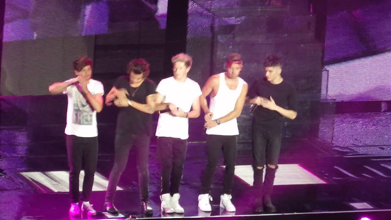 Live While Where Young - One Direction Concert Perth