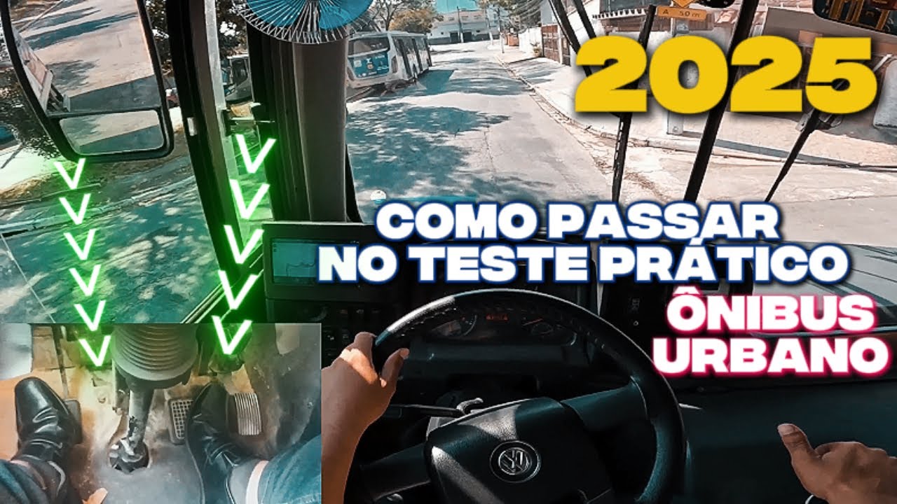 COMO PASSAR NO TESTE PRÁTICO DE ÔNIBUS! proton bus simulator da vida real