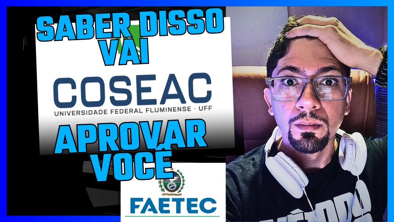 Desvendando a COSEAC: O Que REALMENTE Cai nas Provas de Português e Matemática!