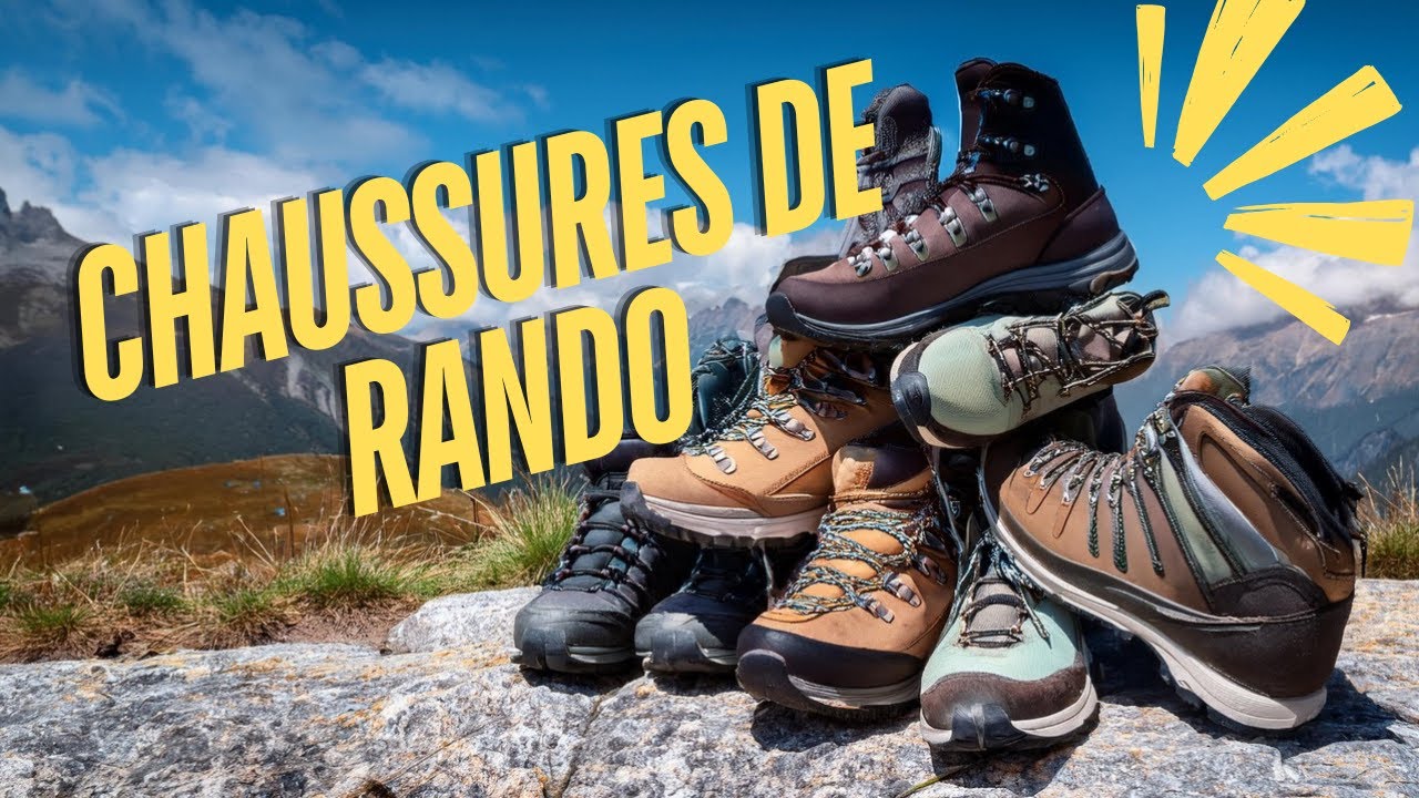 Les meilleurs chaussures pour la randonnée !