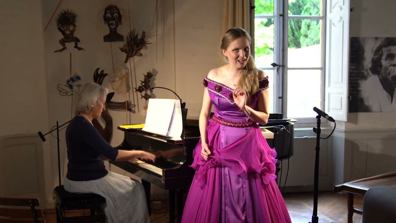 How to record lyric soprano and piano