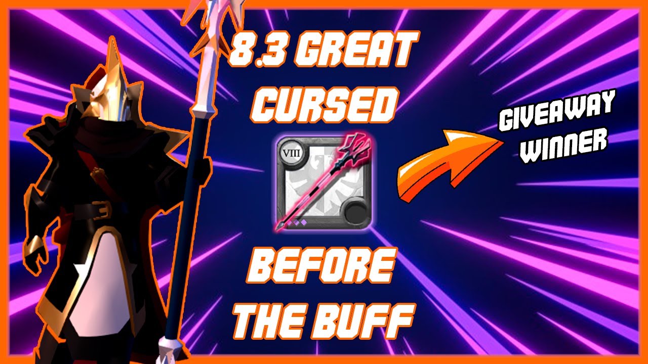 GREAT CURSED AFTER THE BUFF - SLAYER CORRUPTED DUNGEONS - ALBION ONLINE