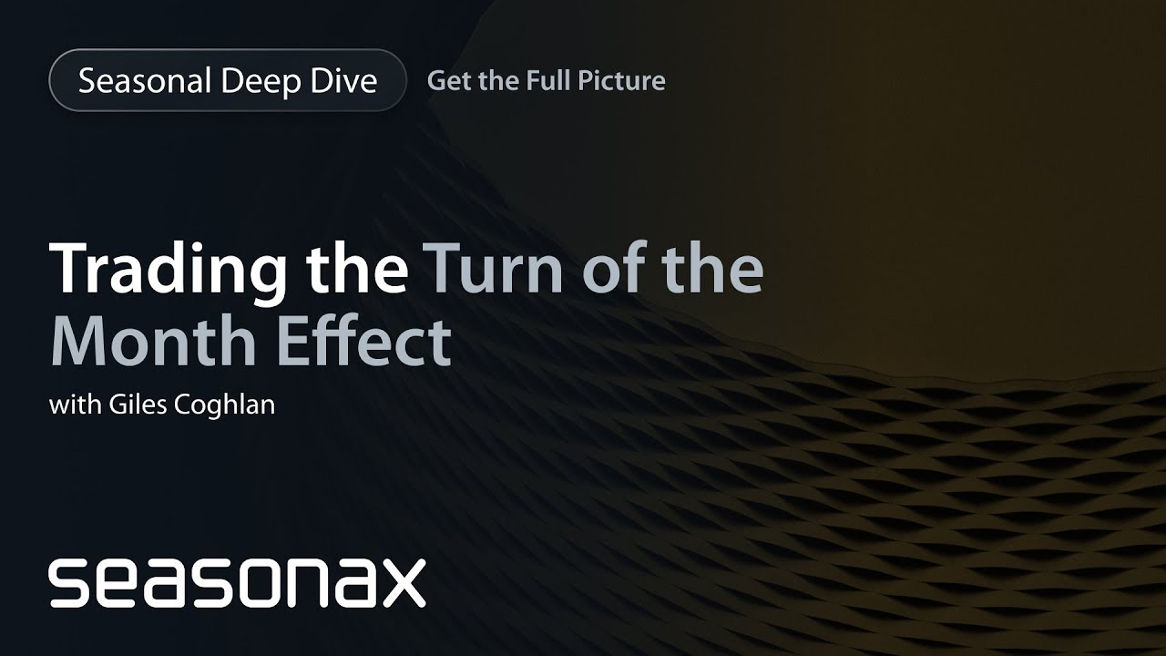 Turn of the Month Effect, Market Trends in S&P 500, Gold and FX