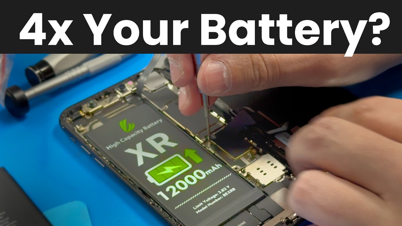 12,000 mAh Battery In An iPhone? Let's test it! (Real World Review)