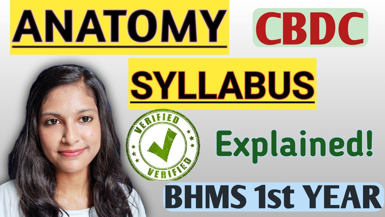 #6-ANATOMY [BHMS 1st Year Syllabus] |CBDC|