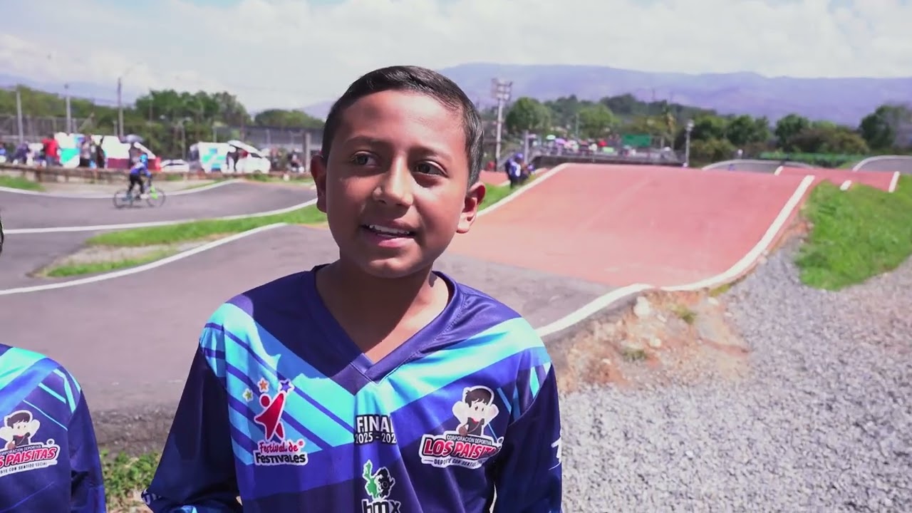 Emiliano y su primera experiencia en BMX en el Festival de Festivales