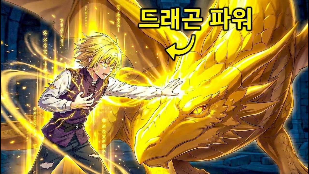 약골 소년이 드래곤의 힘을 얻고 왕국 최강자가 되었을 때! | 웹툰