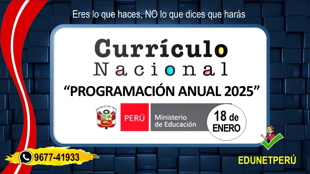 Taller | Programación Anual 2025 - 18 de enero