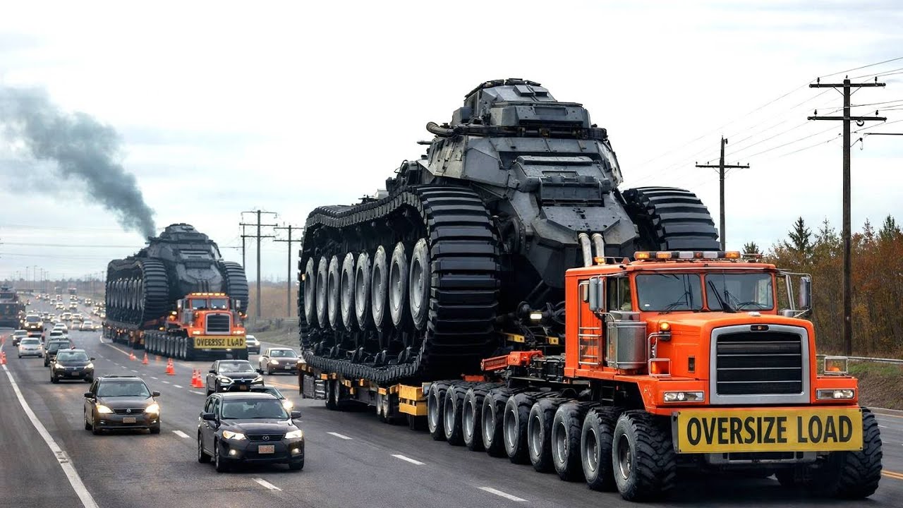 Extreme Oversize Transport | Dangerous Truck Skills & Giant Heavy Machines in Action