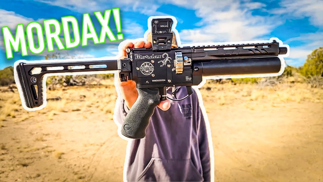 Полностью автоматическая пневматическая винтовка, от которой все сходят с ума! Western Airguns Mo...