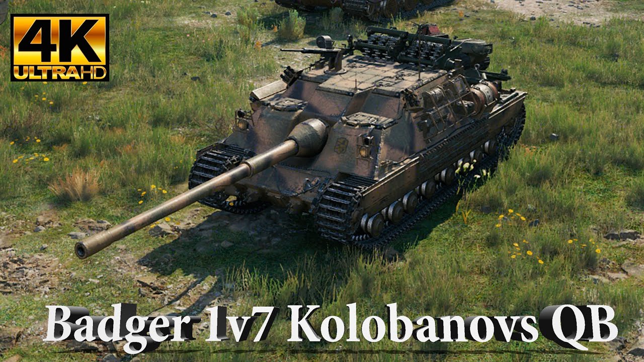 FV217 Badger 1v7 13k Dmg 9 Kills Ace | Kolobanovs Ultra HD 4K | World of Tanks
