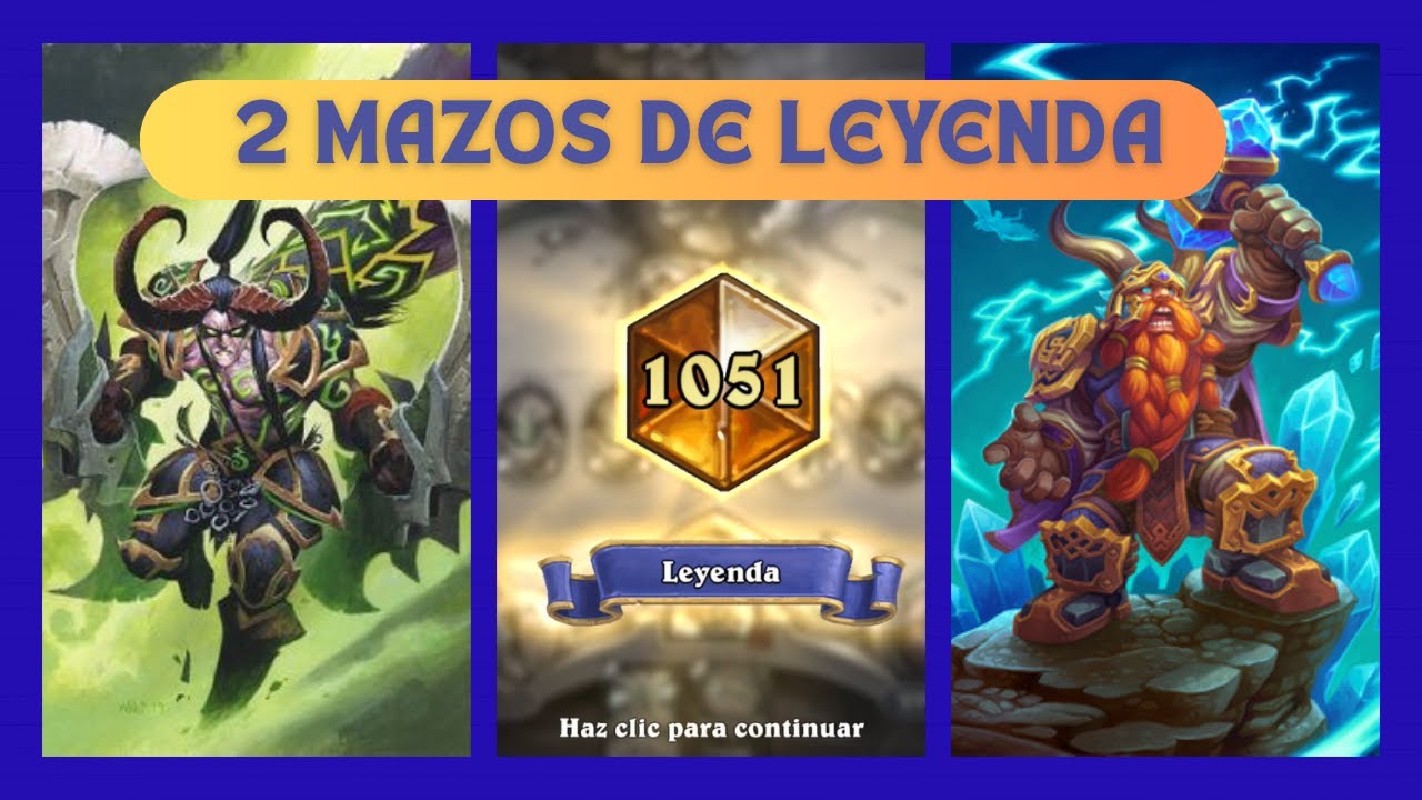 Estos 2 mazos me llevaron a LEYENDA || Leyenda Diciembre 2025 || Hearthstone Latam