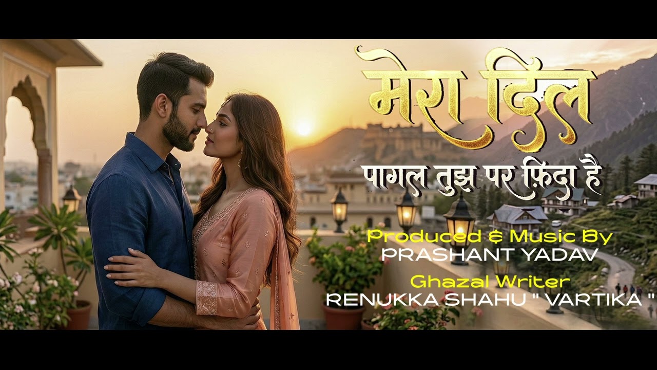 ✨ मेरा दिल पागल तुझ पर फ़िदाहैMera Dil Pagal Tujh Par Fida Hai | New Romantic Ghazal 2026 ✨ Prashant