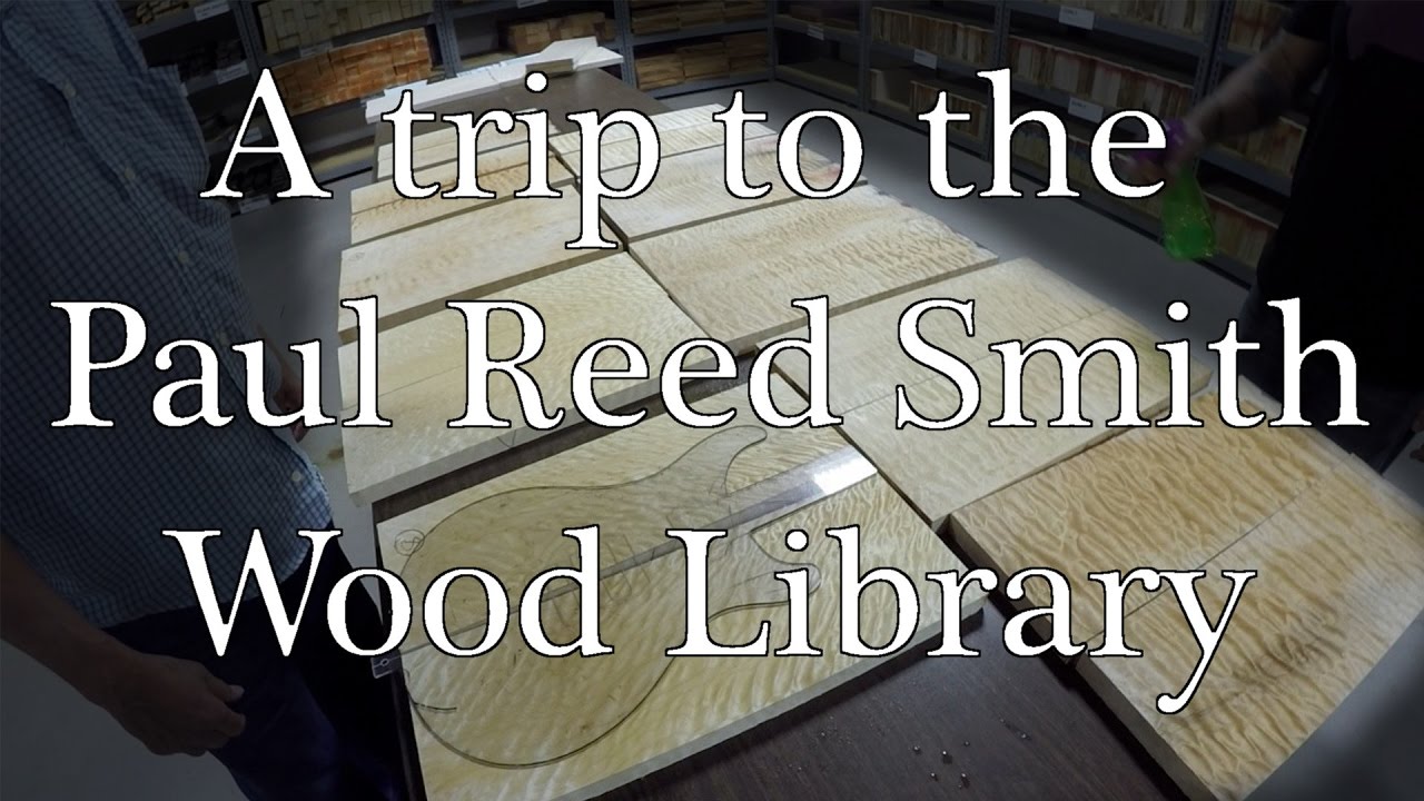Frank heads to the PRS Wood Library for our inaugural run of McCarty 594's!