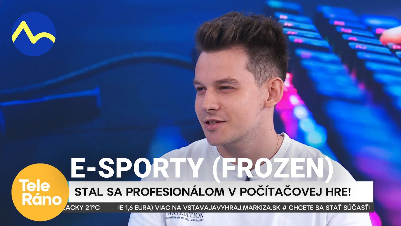 Najlepší Slovák v e-sporte (Frozen) | Teleráno