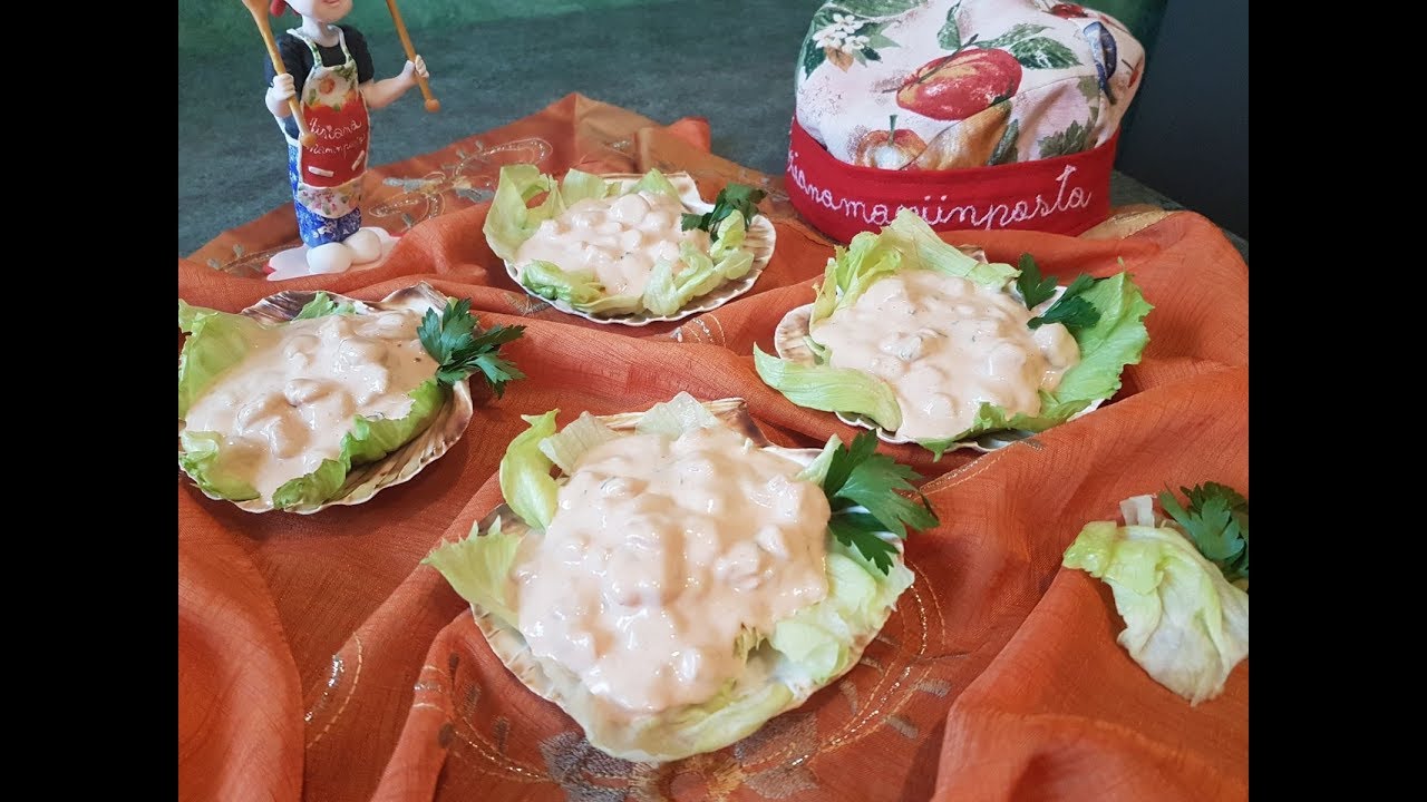 GAMBERETTI IN SALSA ROSA ...Ovvero cocktail di gamberi!