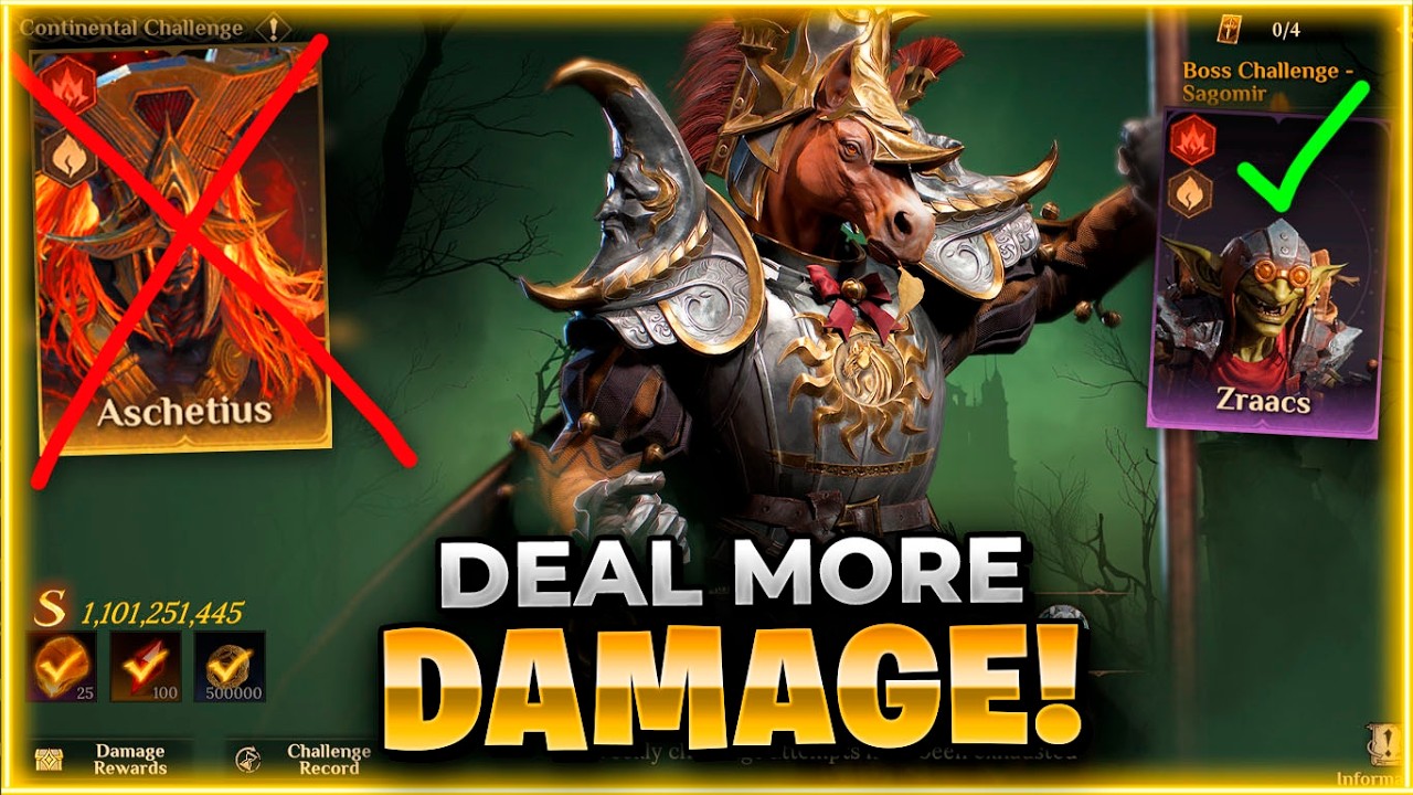 USE This Burn Team Instead! Sagomir Challenge Boss Dragonheir: Silent Gods x Dragonstride