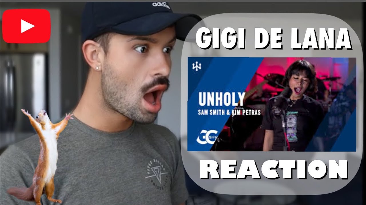 GIGI DE LANA REACTION // “UNHOLY” // VOCAL CHAMELEON?!