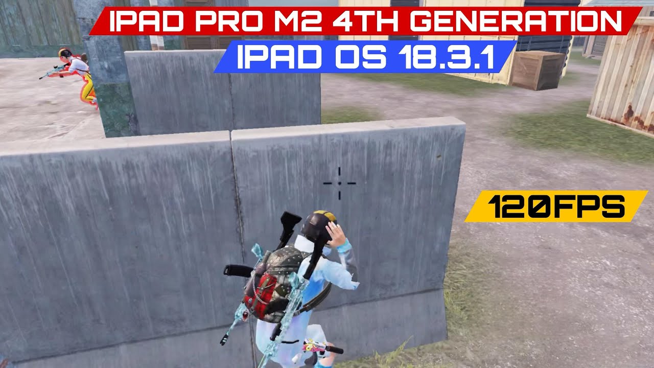 iPad Pro M2 OS 18.3.1 120fps PUBG TEST 2025 🔥 Smooth + ULTRA EXTREME ( 120FPS ) ⚡️ 5 FINGER + GYRO 🥶