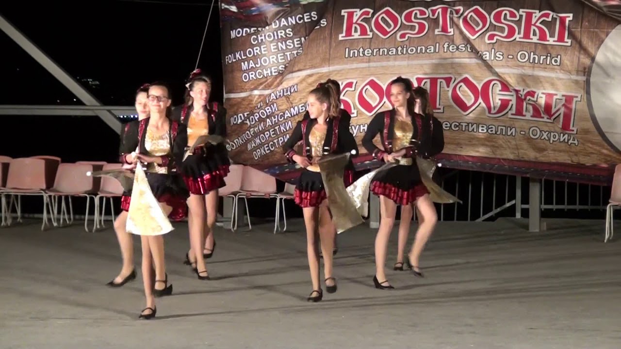 Kostoski međunarodni festival Ohrid 17-21.08.2019 Mažoretkinje - Hrvatska