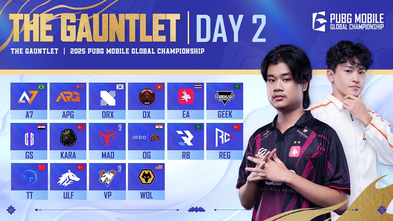 [TH] 2025 PMGC League | The Gauntlet Day 2 | PUBG MOBILE Global Championship
