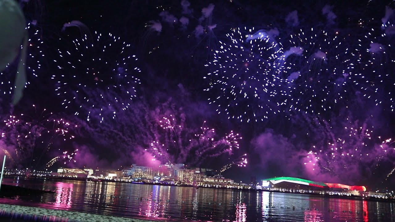 50th UAE National Day 2021  Fireworks at Yas Island, Abu Dhabi [UAE]