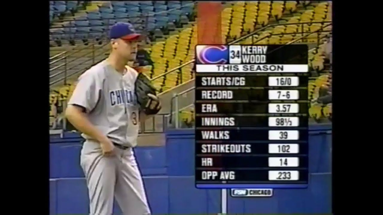 Chicago Cubs @ Montreal Expos - Sept  1,  2004 - Kerry Wood, Tony Armas,