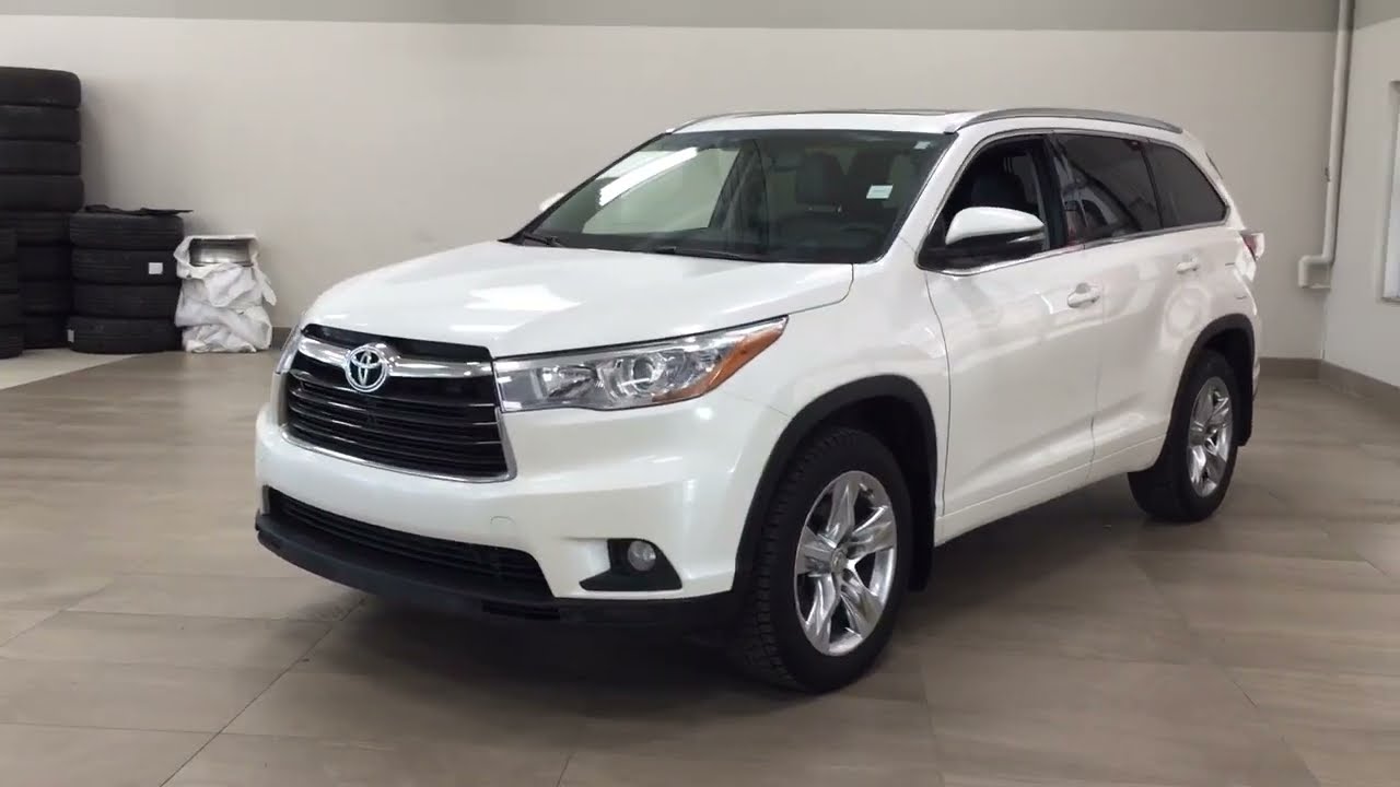 Обзор Toyota Highlander Limited 2015 года