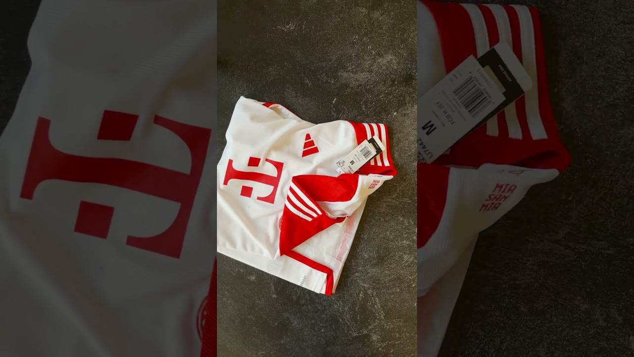 Unboxing the FRESH Bayern Home Jersey 23/24