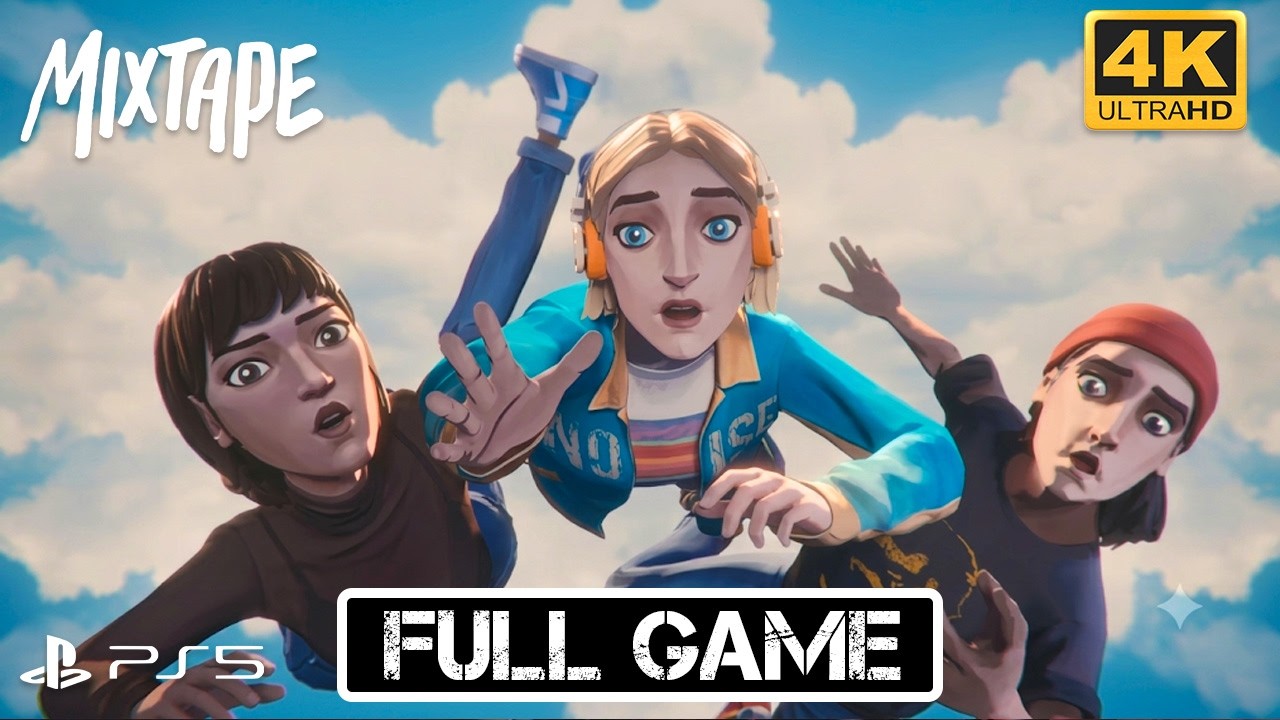 Mixtape - Full Game - No Commentary [4K60FPS]