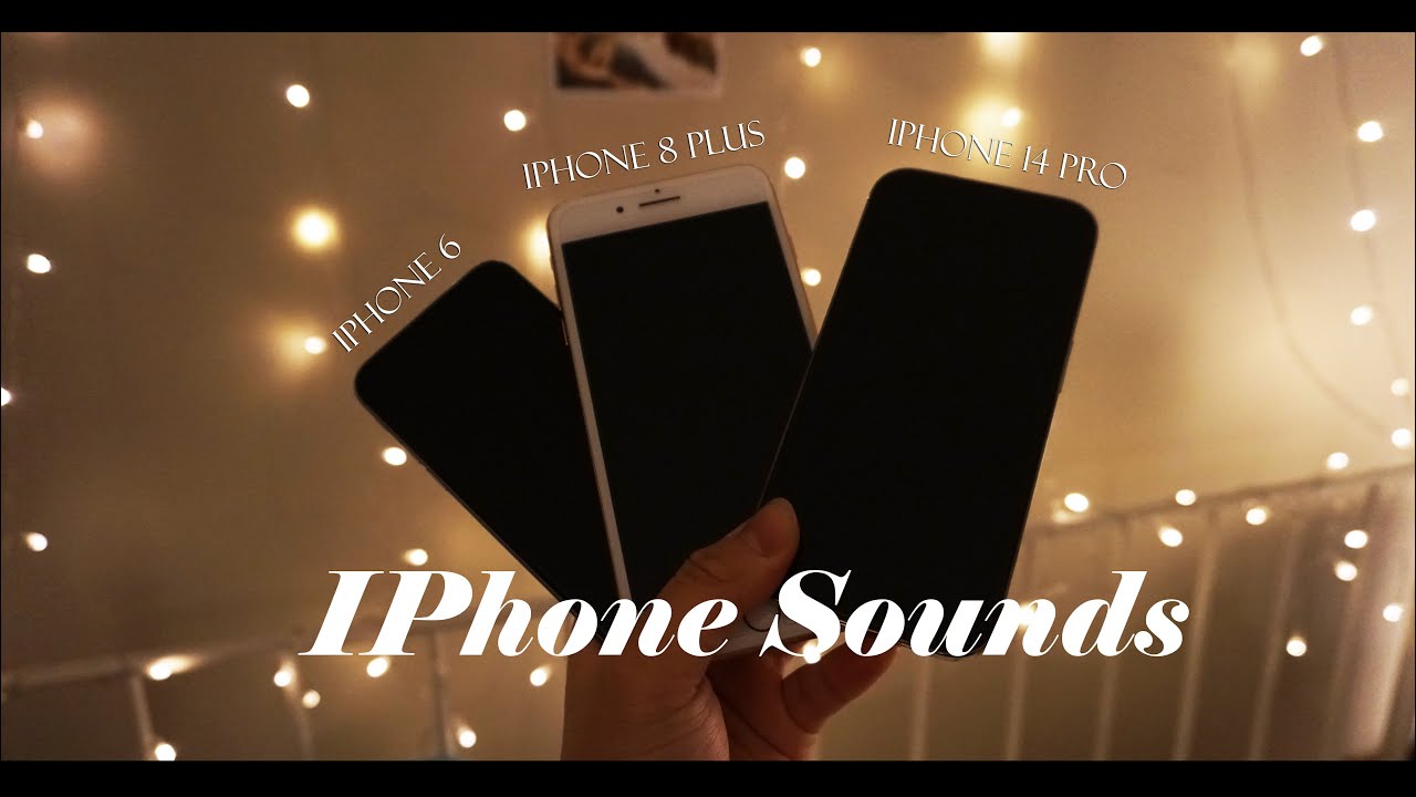 ASMR📱iPhone звуки | iPhone 6, 8 Plus, 14 Pro