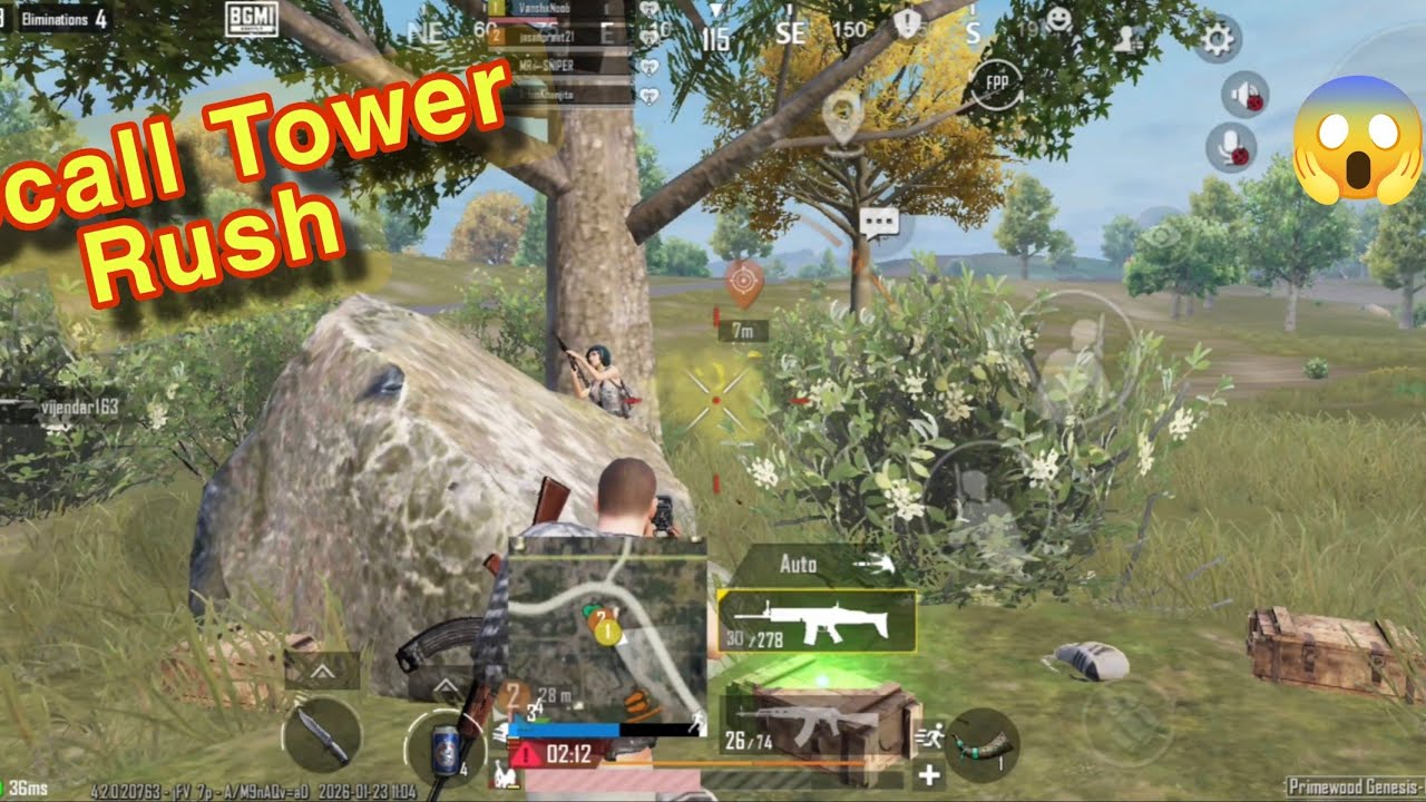Playing 4vs4 Erangle Ranked | 10+ Kills | BGMI | PUBG Mobile 