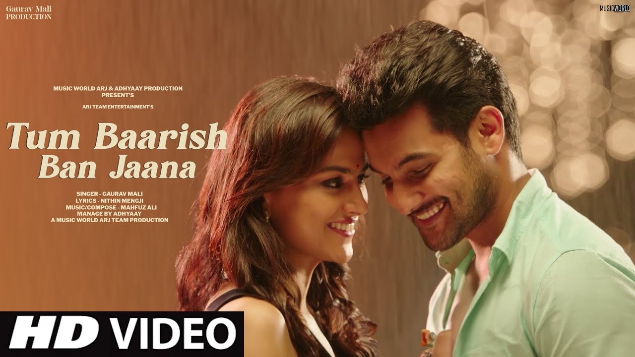Tum Barish Ban Jaana - Romantic Hindi Song | New Hindi Song | Romantic Love Song | Video Song