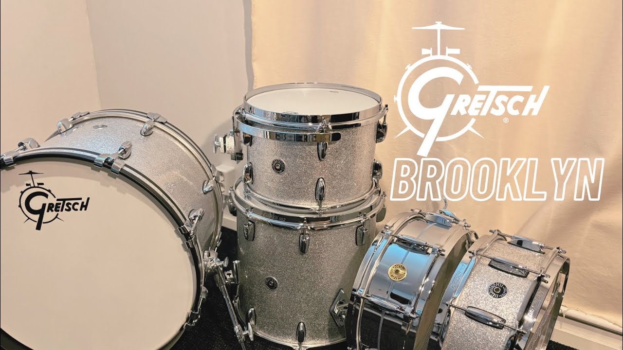 Gretsch Brooklyn 20/12/14 + 14 Snare | Sound Demo | 