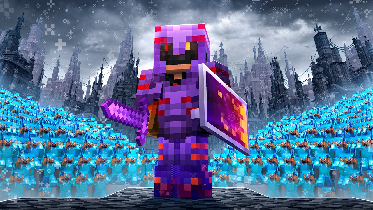 1 VS 1000 Player Minecraft War