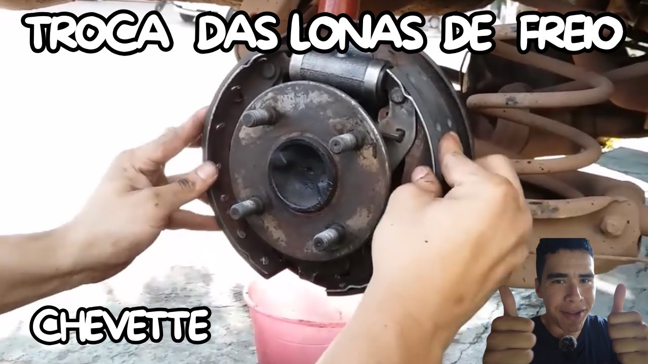 Como Trocar Lonas de Freio e Cilindro de Roda - Chevette 1.4/1.6