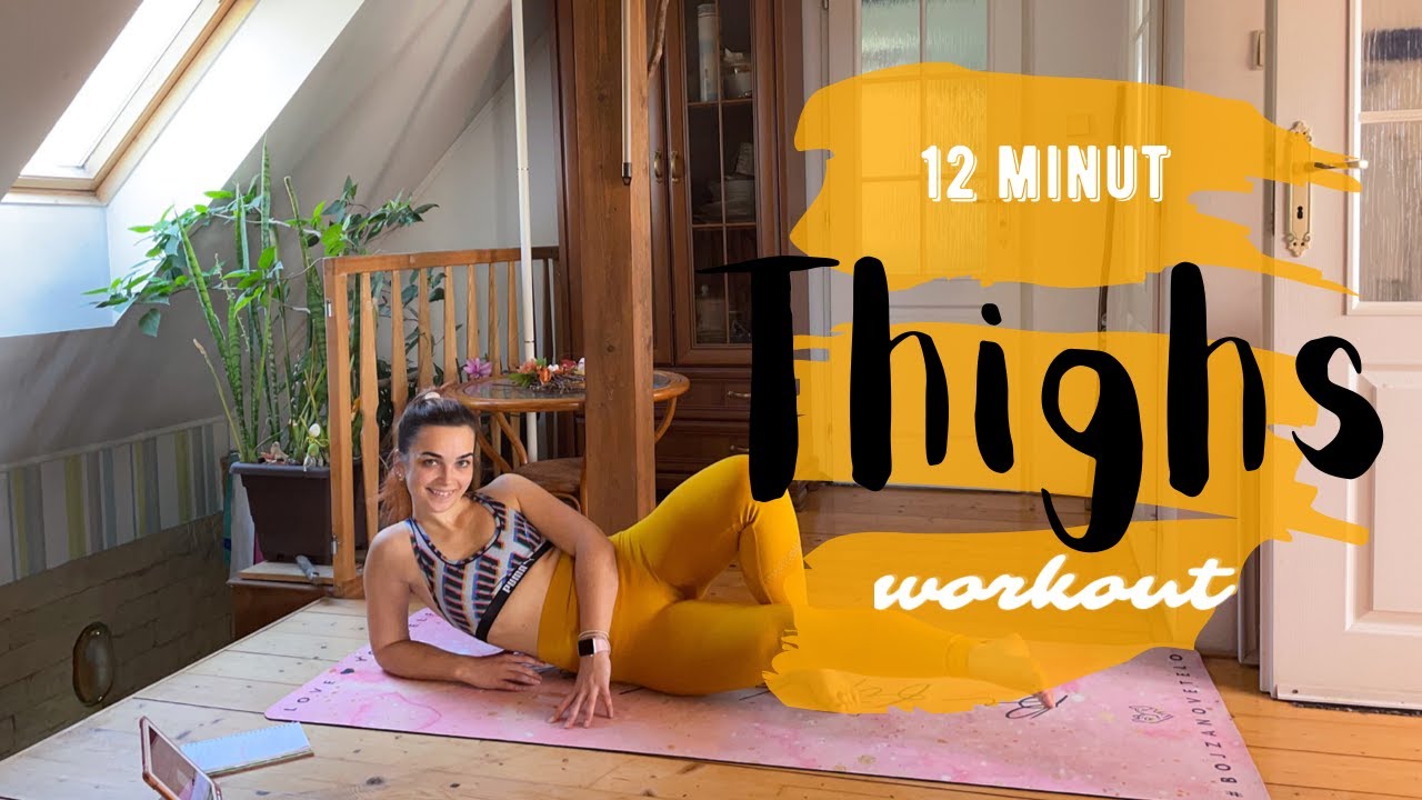 12 MINUT THIGHS WORKOUT / &scaron;t&iacute;hl&aacute; stehna / strongwithjenny