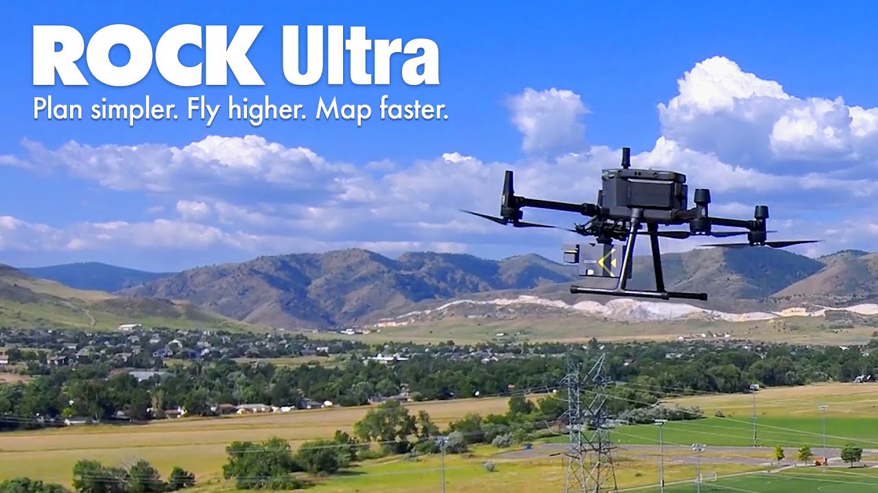 Introducing the ROCK Ultra LiDAR — Survey-Grade Accuracy from 120 Meters Up (Insane Data!)