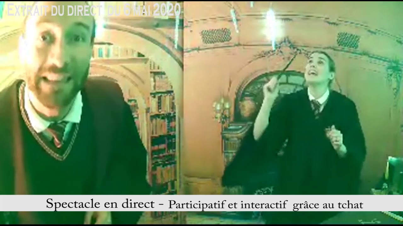 Bienvenue &agrave; l'&eacute;cole de magie, Spectacle en direct avec LOL Ev&egrave;nements