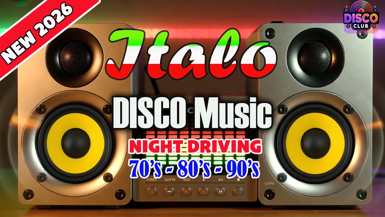Driving Music Italo Disco |Golden 80s Euro Disco 💫 Classic Dance & Retro Hits Mix