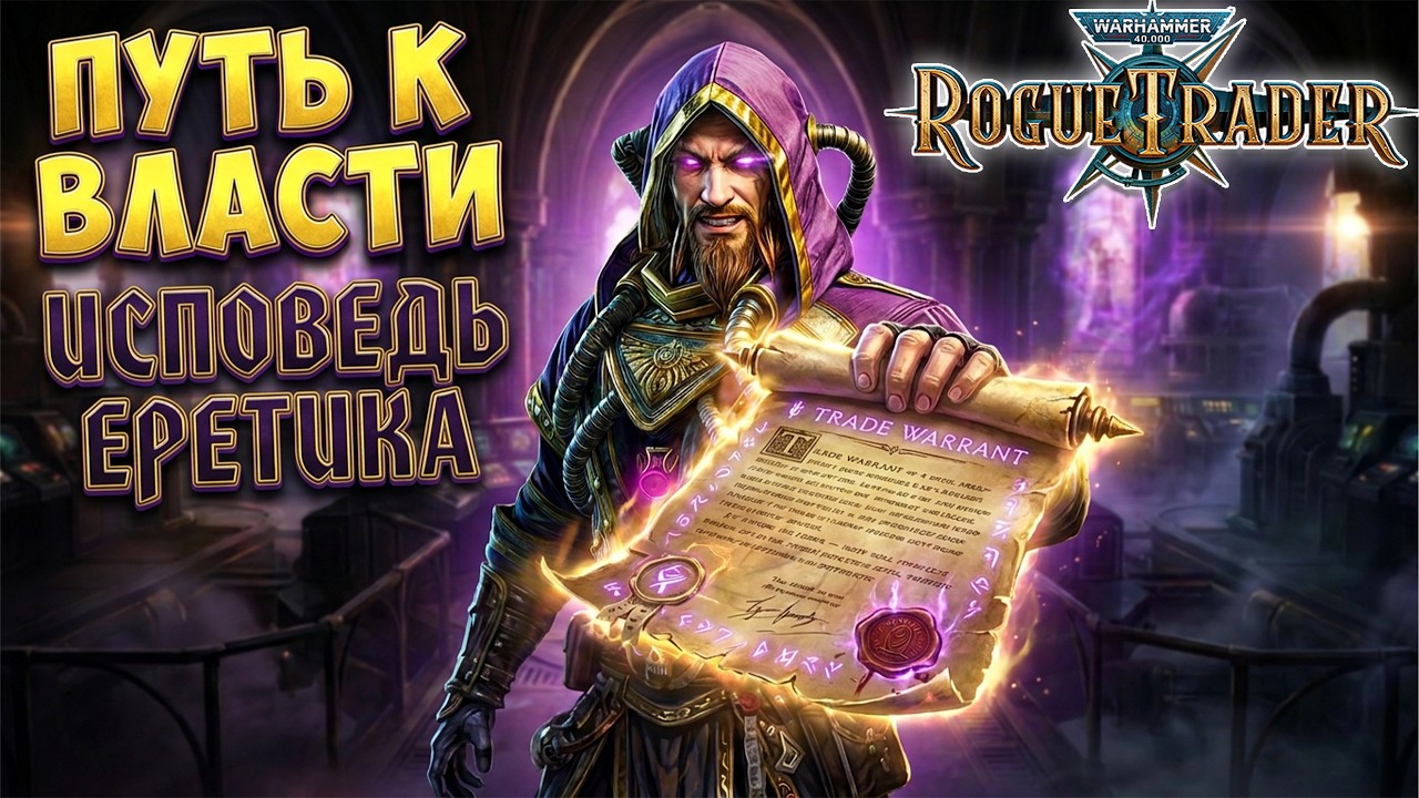 Warhammer 40,000 Rogue Trader - СЮЖЕТ | ИСПОВЕДЬ еретика Игоря | ПРОЛОГ |