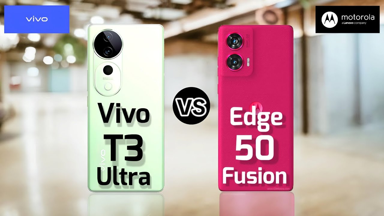 Vivo T3 Ultra vs Motorola Edge 50 fusion  full comparison review//#Prtech